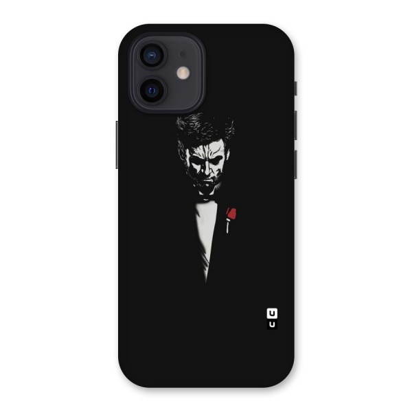 Rose Man Back Case for iPhone 12