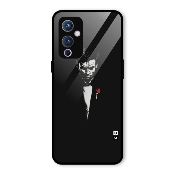 Rose Man Glass Back Case for OnePlus 9
