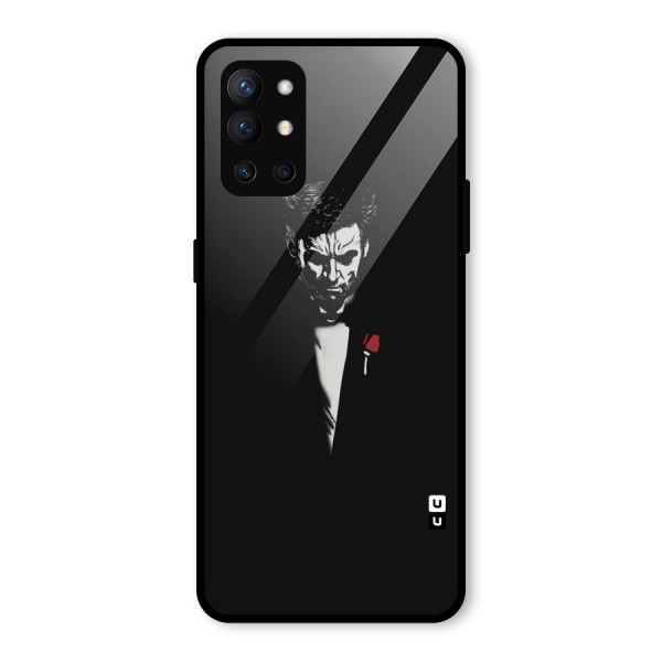 Rose Man Glass Back Case for OnePlus 9R