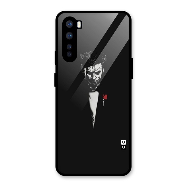 Rose Man Glass Back Case for OnePlus Nord