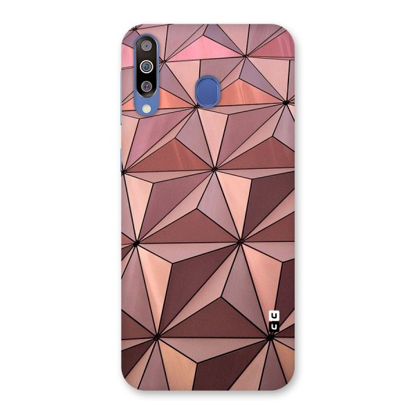 Rosegold Abstract Shapes Back Case for Galaxy M30