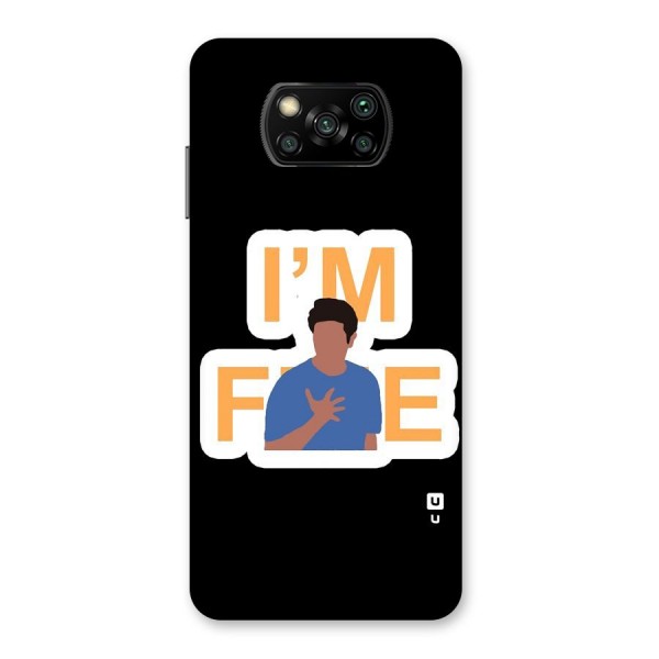 Ross is Fine Back Case for Poco X3