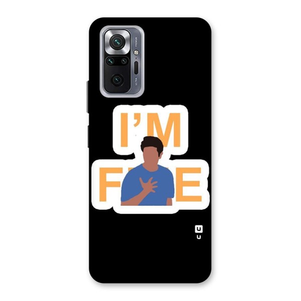 Ross is Fine Back Case for Redmi Note 10 Pro Max