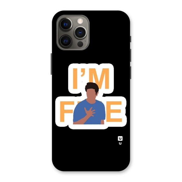 Ross is Fine Back Case for iPhone 12 Pro Max