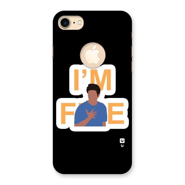 Ross is Fine Back Case for iPhone 7 Logo Cut