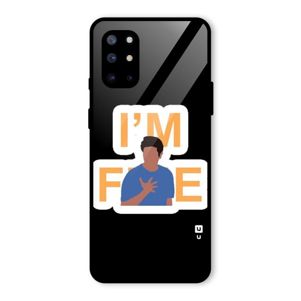 Ross is Fine Glass Back Case for OnePlus 8T