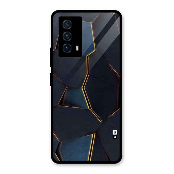 Royal Abstract Glass Back Case for Vivo iQOO Z5