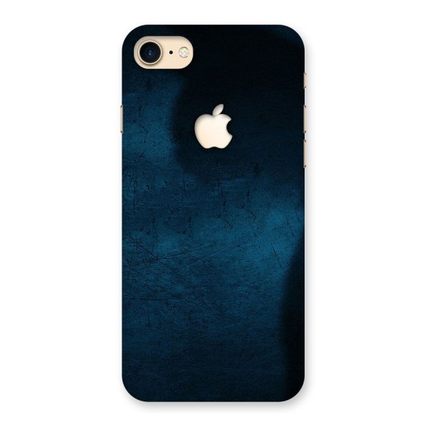 Royal Blue Back Case for iPhone 7 Apple Cut