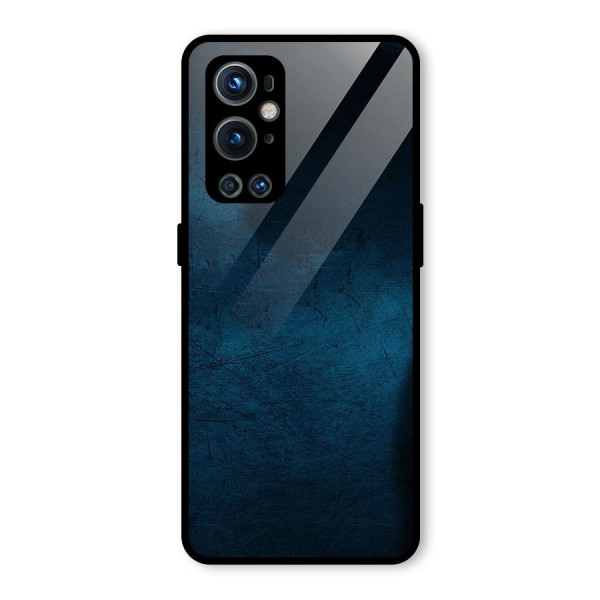 Royal Blue Glass Back Case for OnePlus 9 Pro