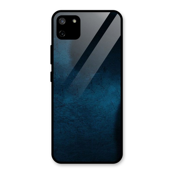 Royal Blue Glass Back Case for Realme C11