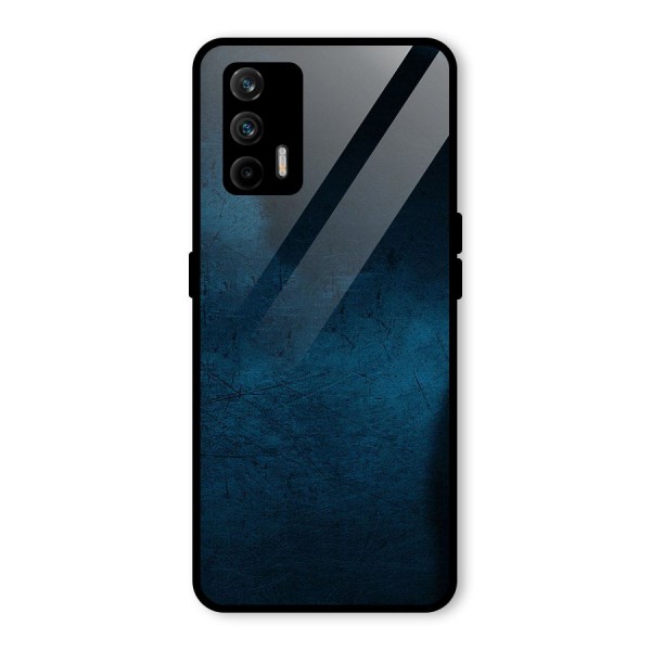 Royal Blue Glass Back Case for Realme GT 5G