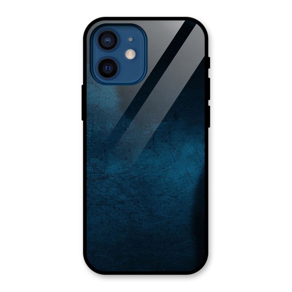 Royal Blue Glass Back Case for iPhone 12 Mini