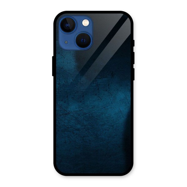 Royal Blue Glass Back Case for iPhone 13 Mini