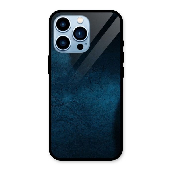 Royal Blue Glass Back Case for iPhone 13 Pro