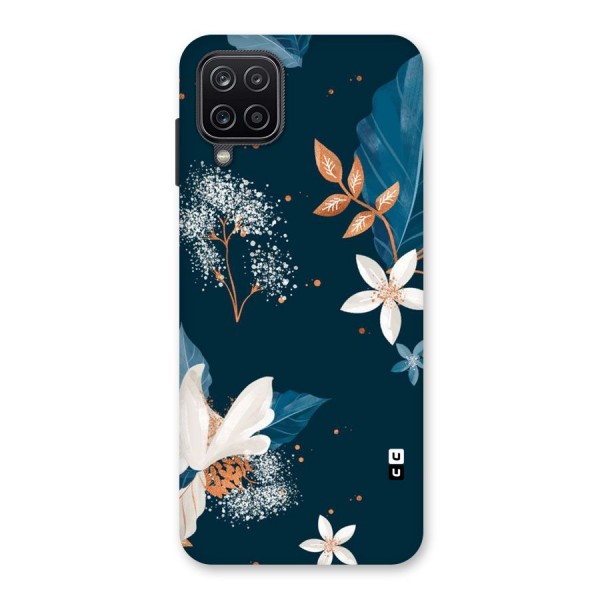 Royal Floral Back Case for Galaxy A12