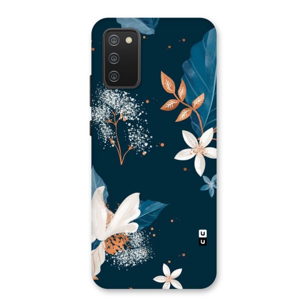 Royal Floral Back Case for Galaxy F02s