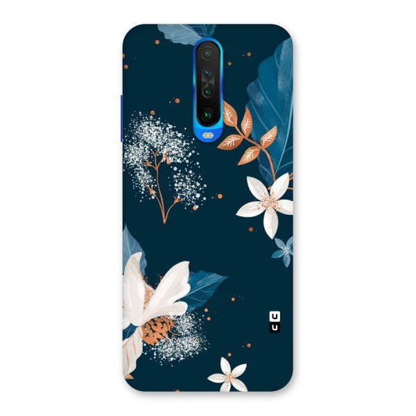 Royal Floral Back Case for Poco X2