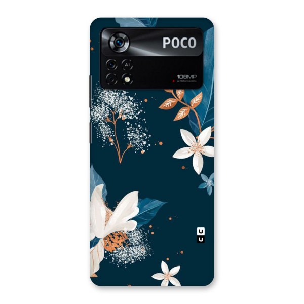 Royal Floral Back Case for Poco X4 Pro 5G
