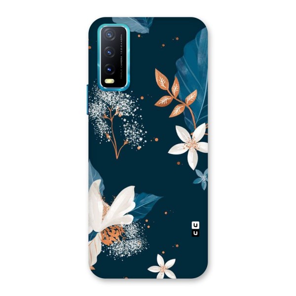 Royal Floral Back Case for Vivo Y20