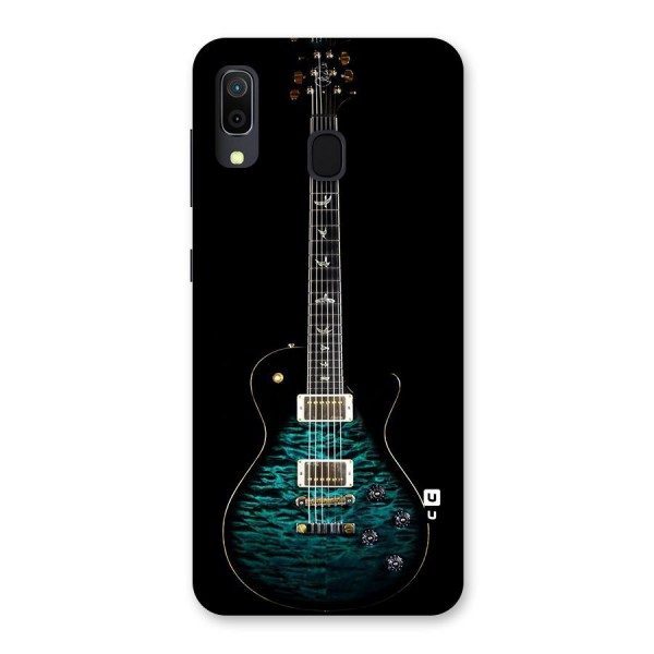 Royal Green Guitar Back Case for Galaxy A30