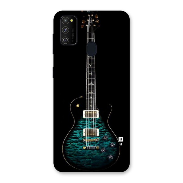 Royal Green Guitar Back Case for Galaxy M21