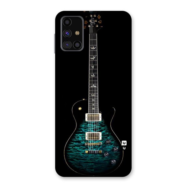 Royal Green Guitar Back Case for Galaxy M31s