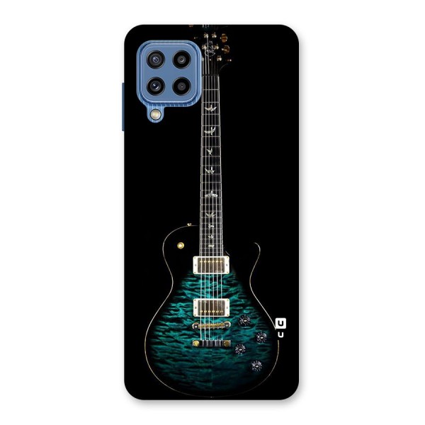 Royal Green Guitar Back Case for Galaxy M32