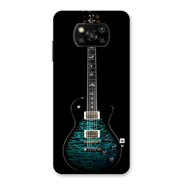 Royal Green Guitar Back Case for Poco X3