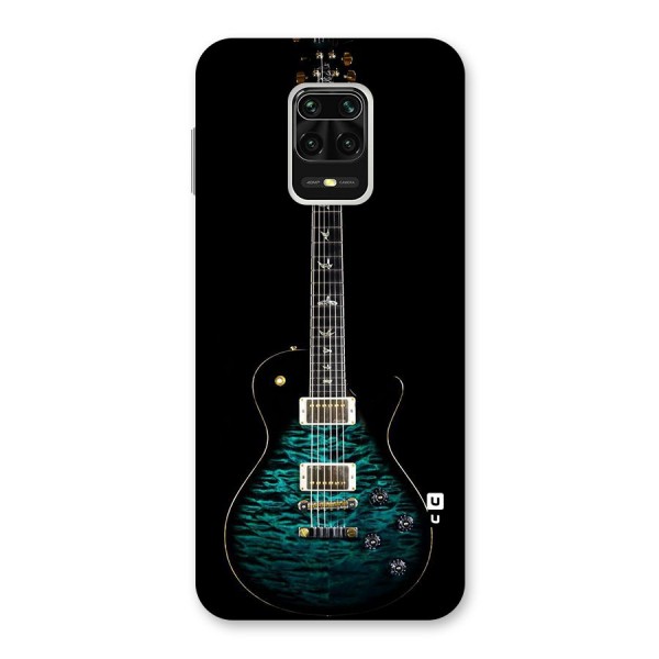 Royal Green Guitar Back Case for Redmi Note 9 Pro