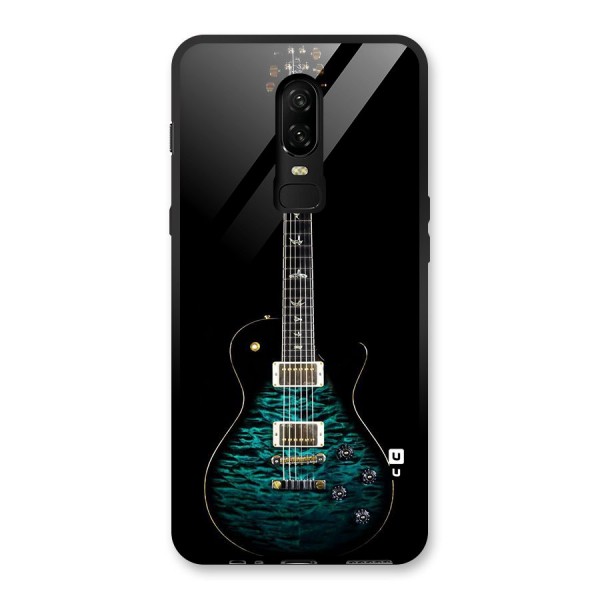 Royal Green Guitar Glass Back Case for OnePlus 6