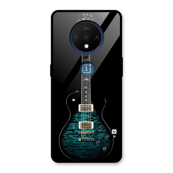 Royal Green Guitar Glass Back Case for OnePlus 7T