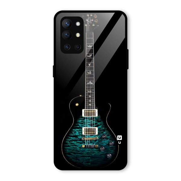 Royal Green Guitar Glass Back Case for OnePlus 9R