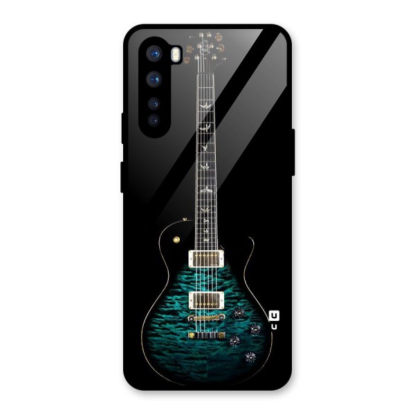 Royal Green Guitar Glass Back Case for OnePlus Nord