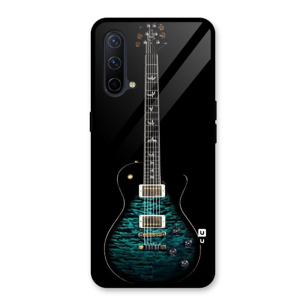 Royal Green Guitar Glass Back Case for OnePlus Nord CE 5G