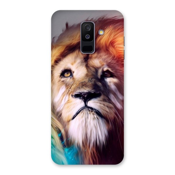 Royal Lion Back Case for Galaxy A6 Plus