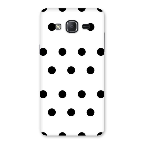 Royal Polka Dots Back Case for Galaxy On7 Pro