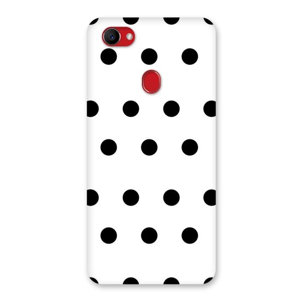 Royal Polka Dots Back Case for Oppo F7