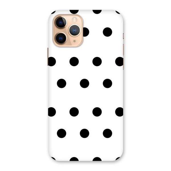 Royal Polka Dots Back Case for iPhone 11 Pro