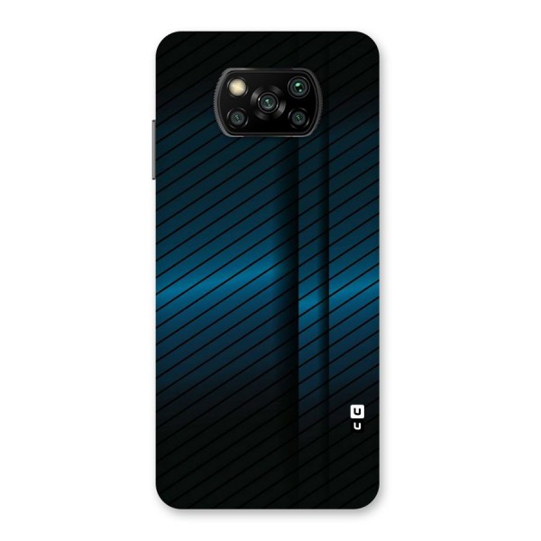 Royal Shade Blue Back Case for Poco X3