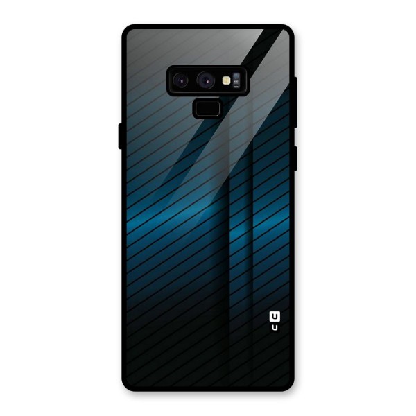 Royal Shade Blue Glass Back Case for Galaxy Note 9
