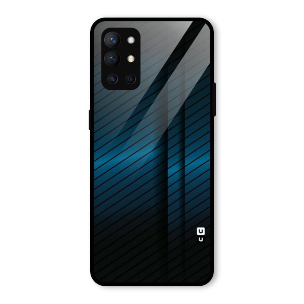 Royal Shade Blue Glass Back Case for OnePlus 9R