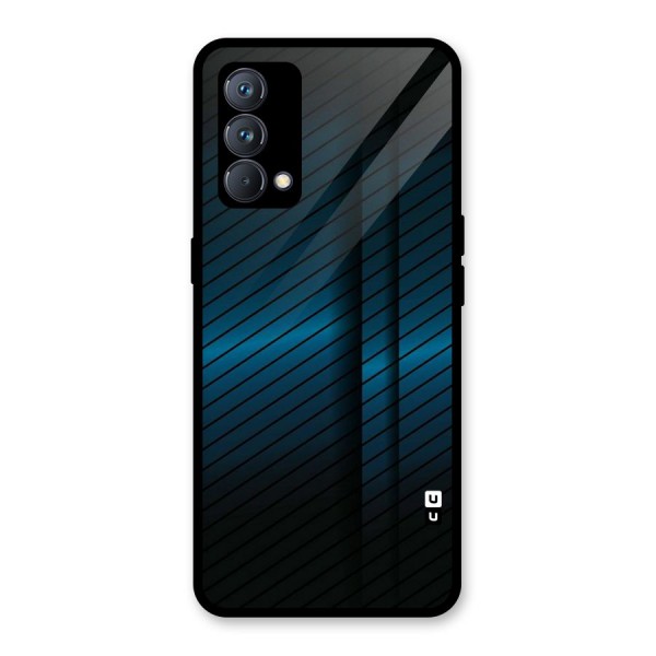 Royal Shade Blue Glass Back Case for Realme GT Master Edition
