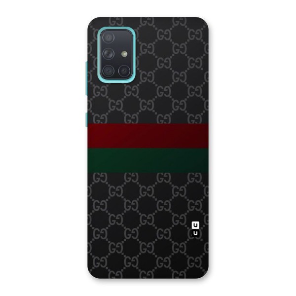 Royal Stripes Design Back Case for Galaxy A71