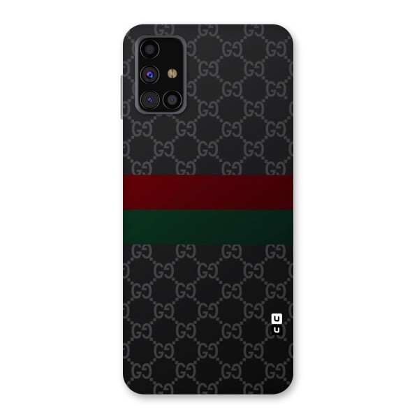 Royal Stripes Design Back Case for Galaxy M31s