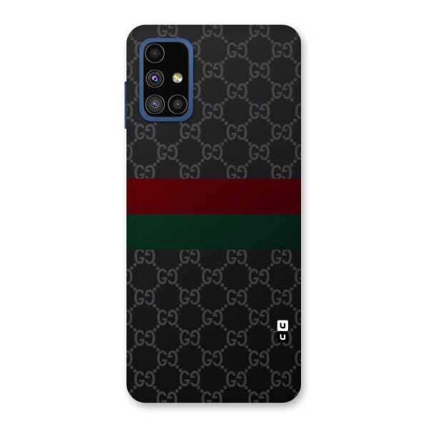 Royal Stripes Design Back Case for Galaxy M51