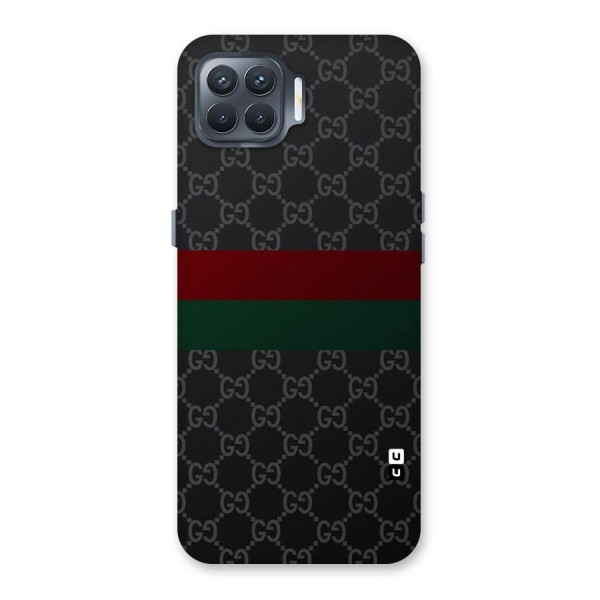 Royal Stripes Design Back Case for Oppo F17 Pro