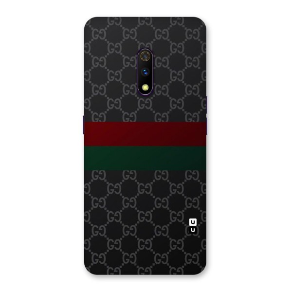 Royal Stripes Design Back Case for Realme X