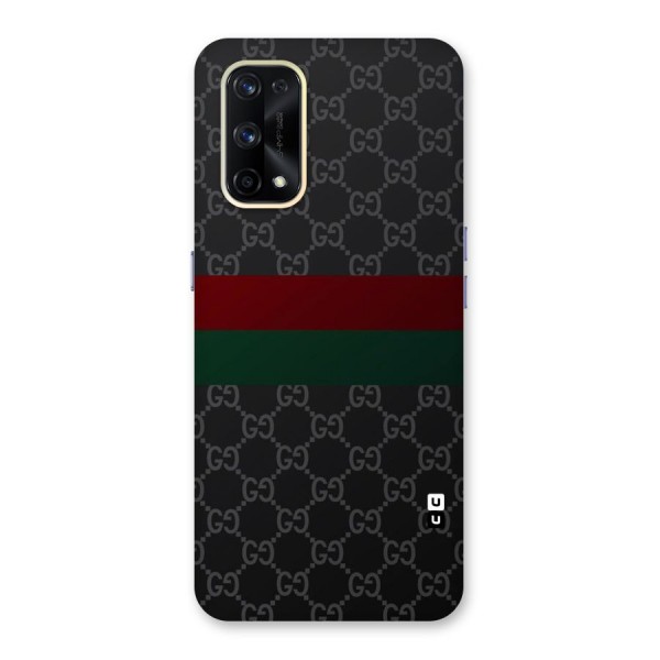 Royal Stripes Design Glass Back Case for Realme X7 Pro