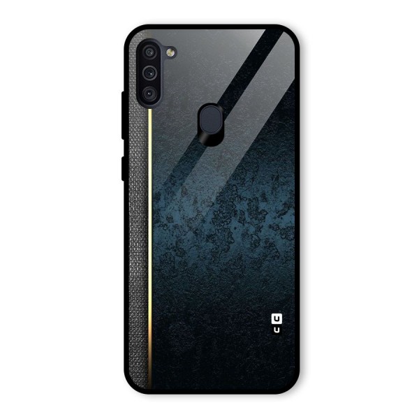 Rug Design Color Glass Back Case for Galaxy M11