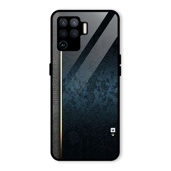 Rug Design Color Glass Back Case for Oppo F19 Pro